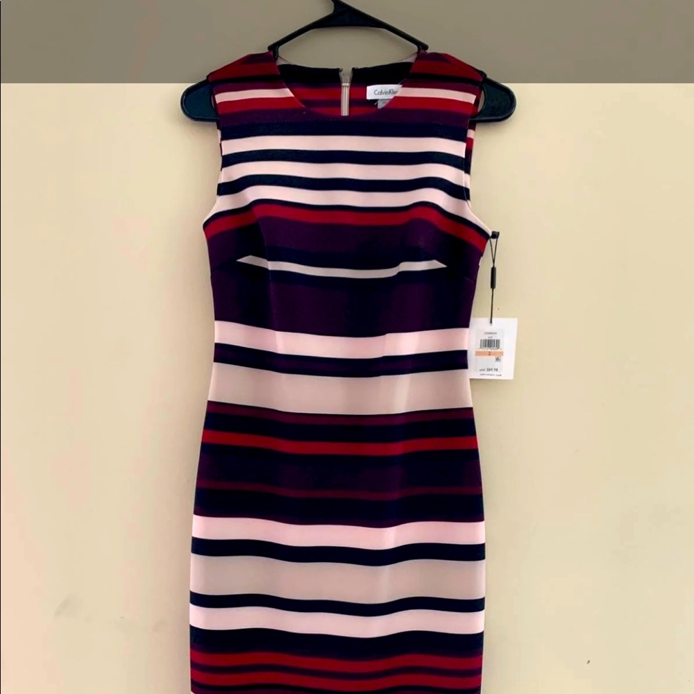 Calvin Klein Striped dress Size 2